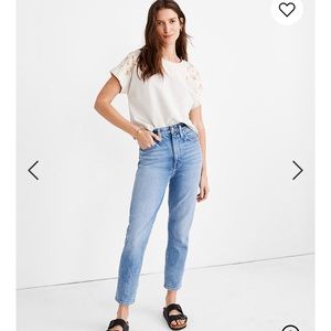 Madewell The Momjean in Melva Wash